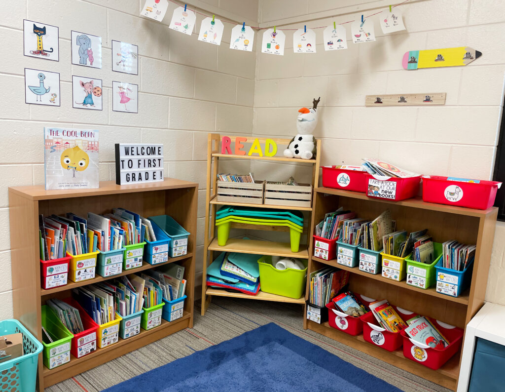 how to organize your classroom library in a simple, yet effective way